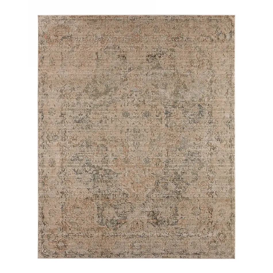 PSE02 Patterned Silence Gray Blue Rug