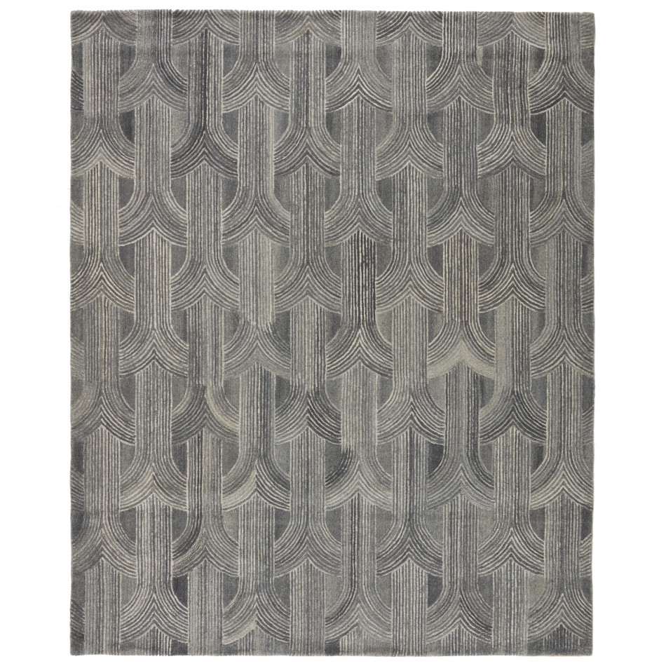 PVH08 Pathways by Verde Home Manhattan Gray  6' x 9' Rug