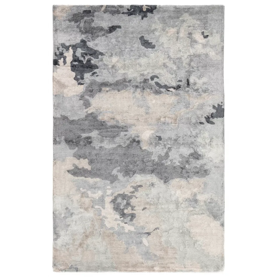 TRD04 Transcend Glacier Gray/Dark Blue Rugs