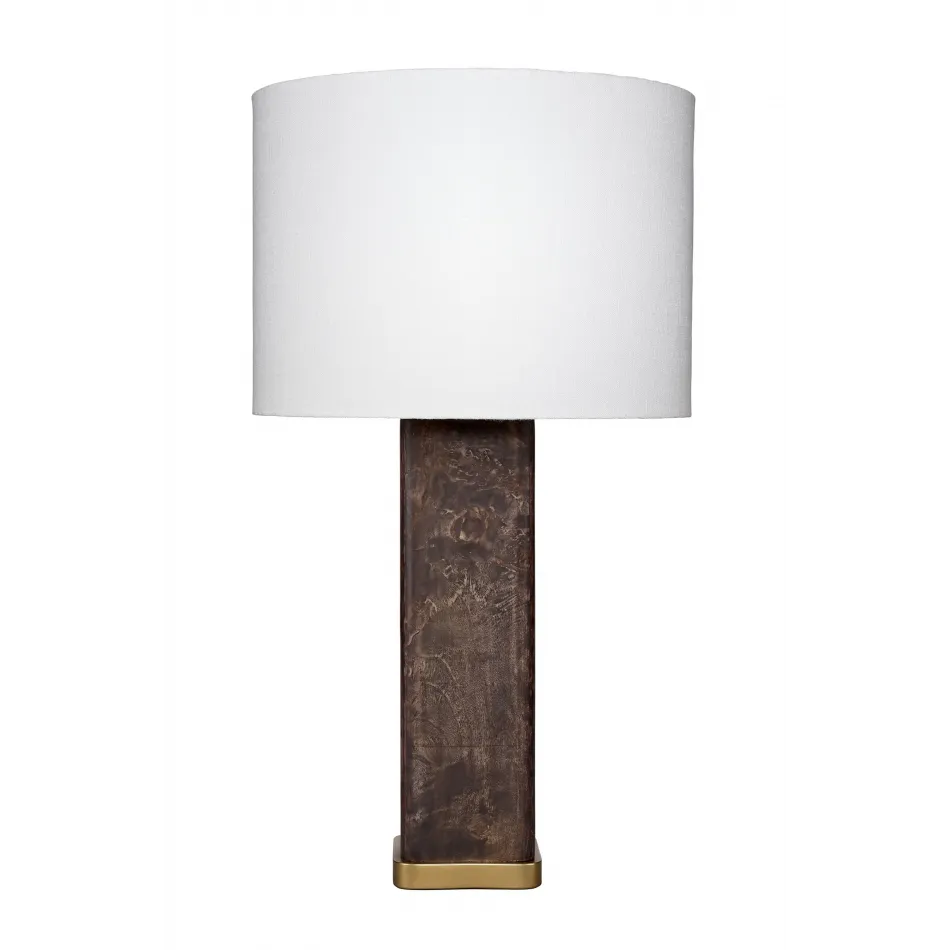 Preston Burl Wood Table Lamp