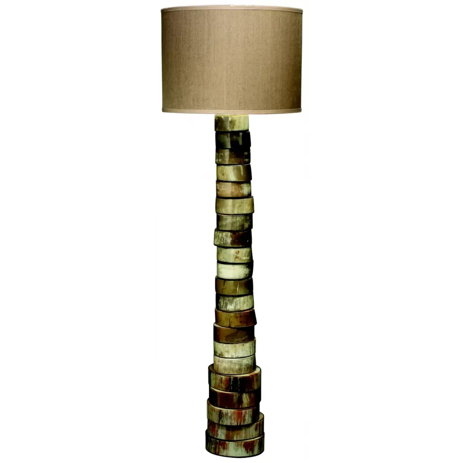 Stacked Horn Floor Lamp