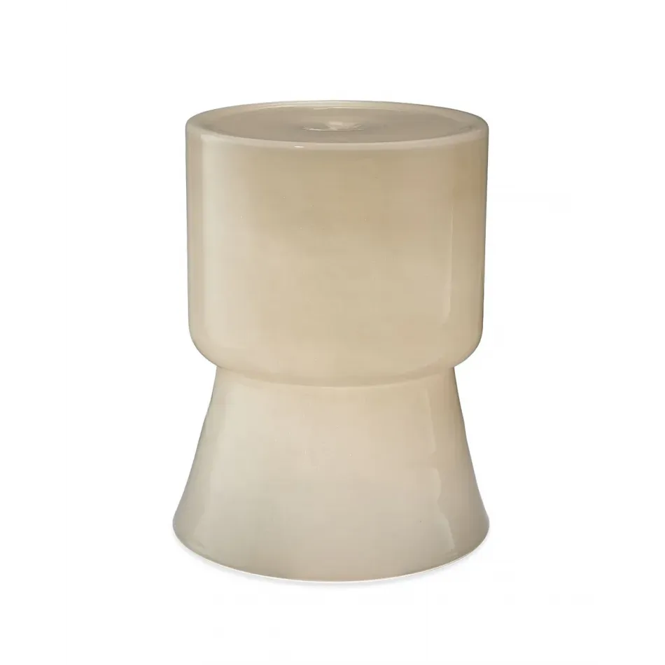 Huntington Cream Garden Stool