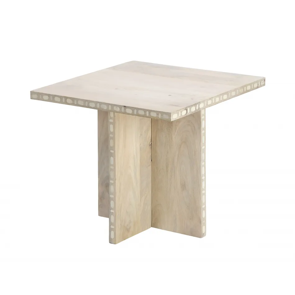 Sama Wood Side Table