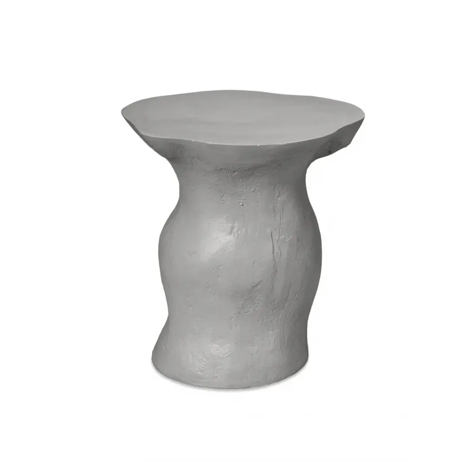 Sculpt Cement Rustic Side Table