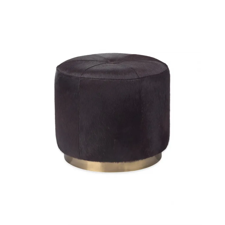 Thackery Hide On Roud Pouf, Small