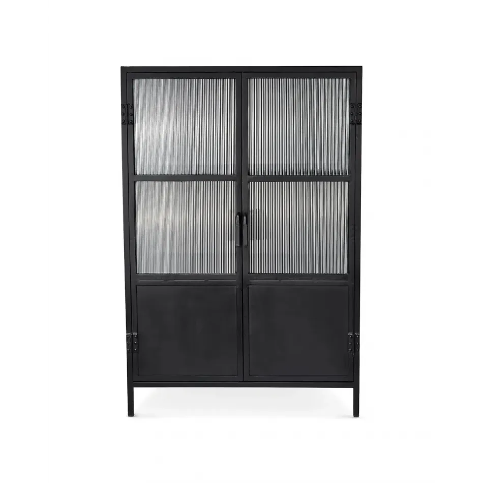 Vitrino 2 Door Iron Dresser