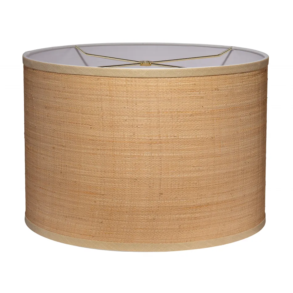 Drum Raffia Shade, Classic