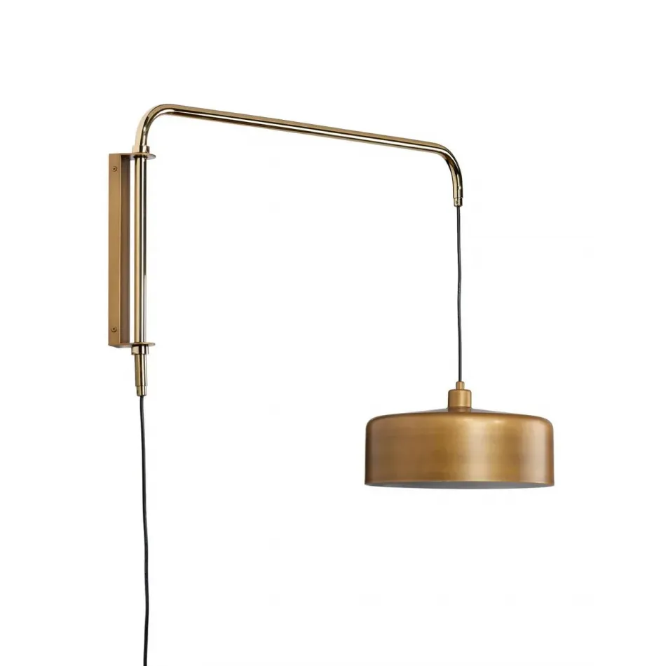 Jeno Swing Arm Wall Sconce, Large