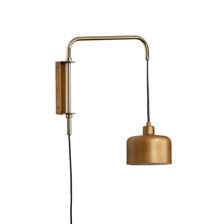 Jeno Swing Arm Wall Sconce, Small