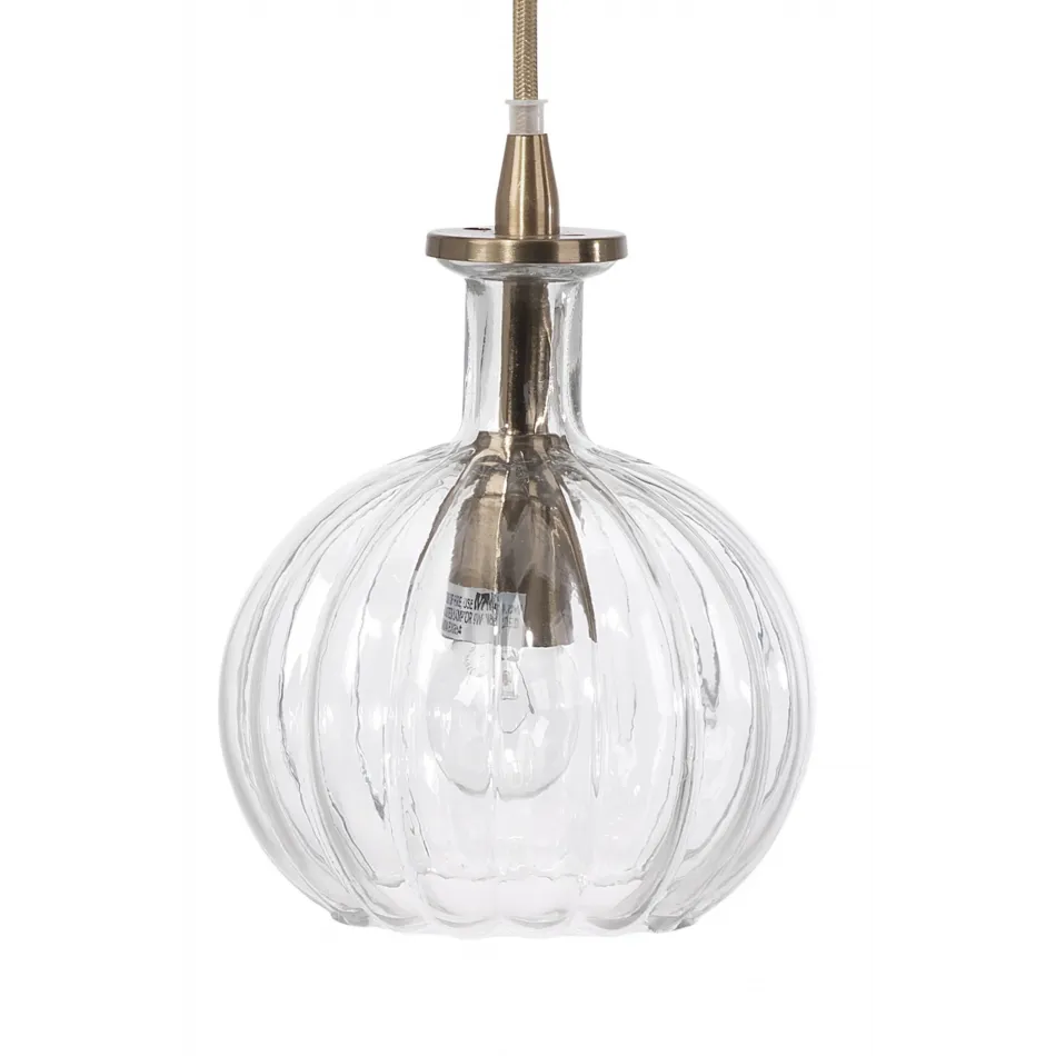 Sophia Carafe 1-Light Glass Pendant