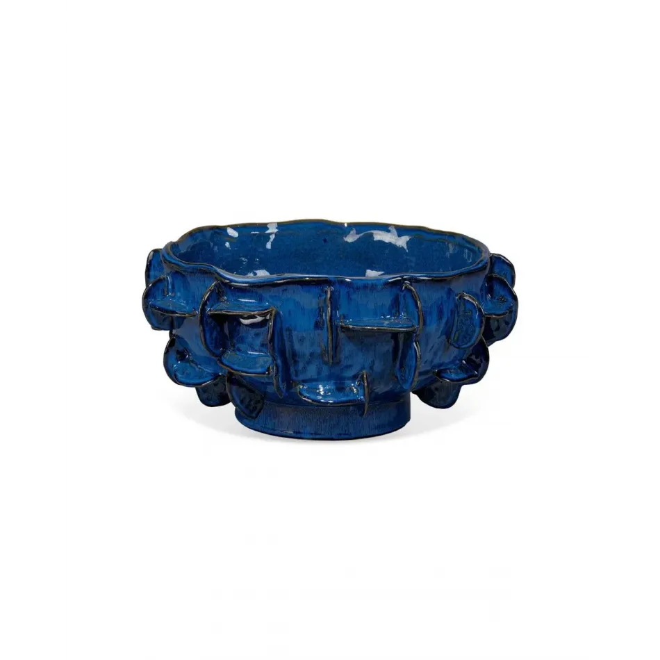 Helios Ceramic Bowl, Blue