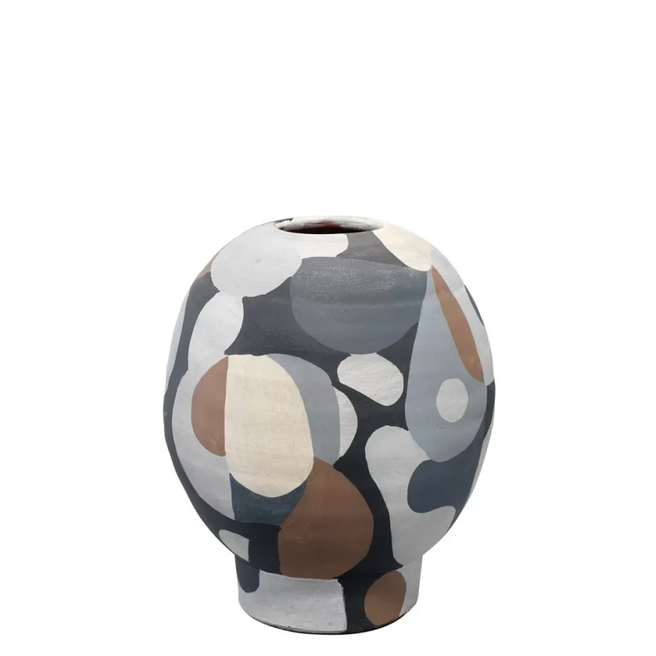 Pablo Ceramic Decorative Vase, Short