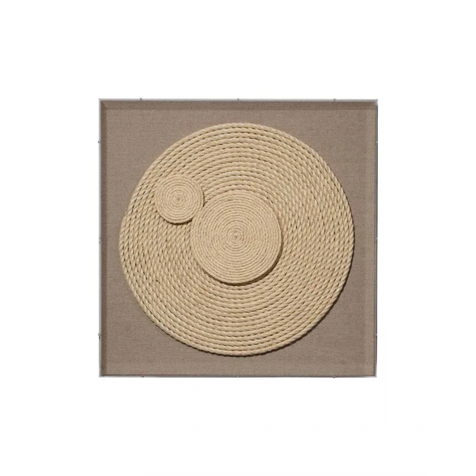 Barbados Jute Small Wall Art