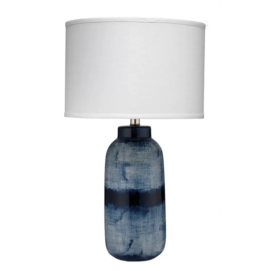 Batik Large Table Lamp Blue/White