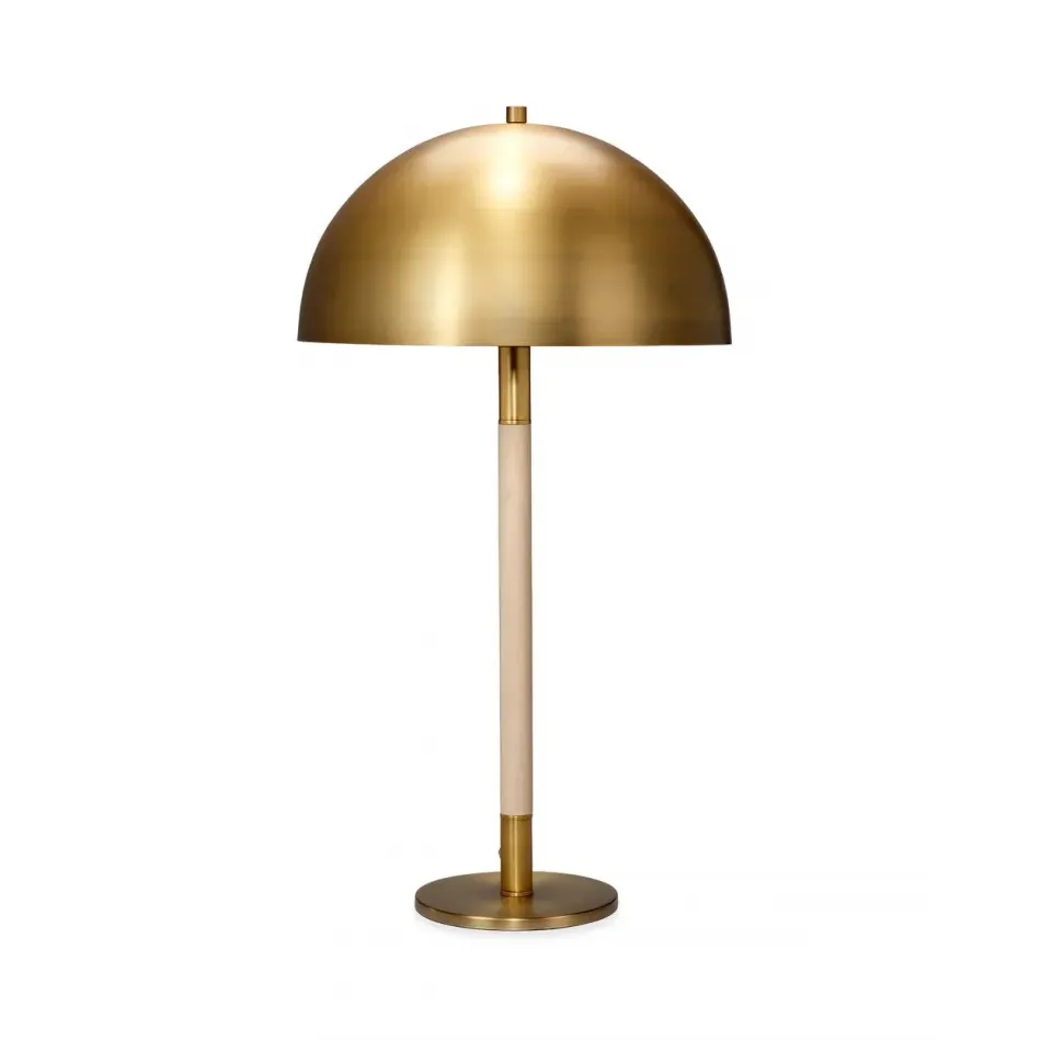 Merlin Wood and Metal Table Lamp