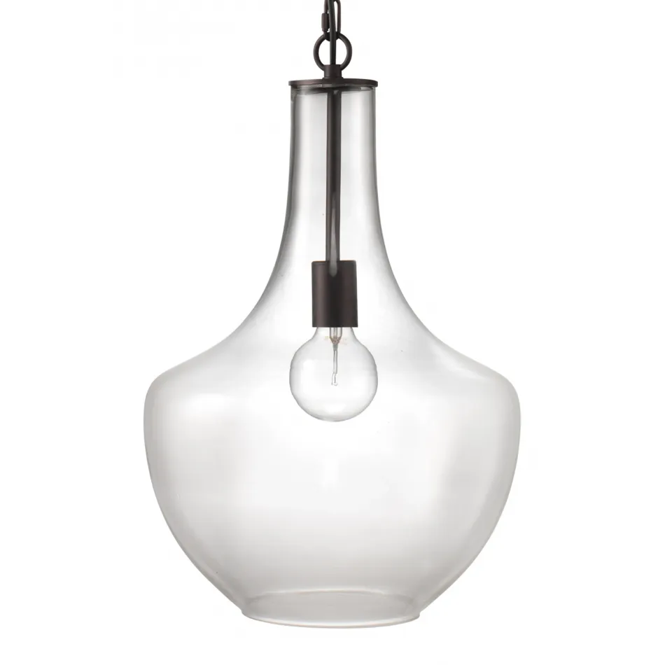 Sutton Glass 1-Light Pendant