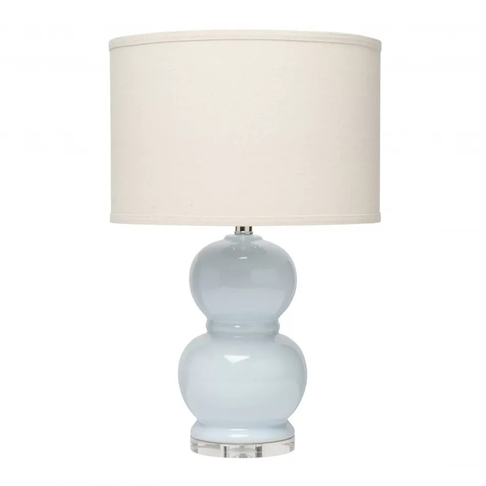 Bubble Ceramic Table Lamp, Blue