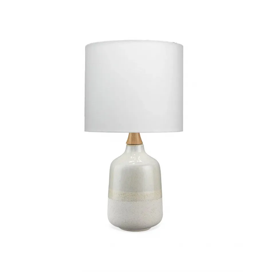 Alice Ceramic Table Lamp, Cream