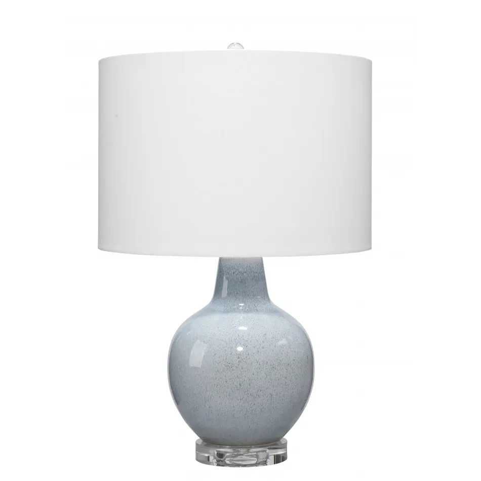 Aubrey Ceramic Table Lamp, Blue