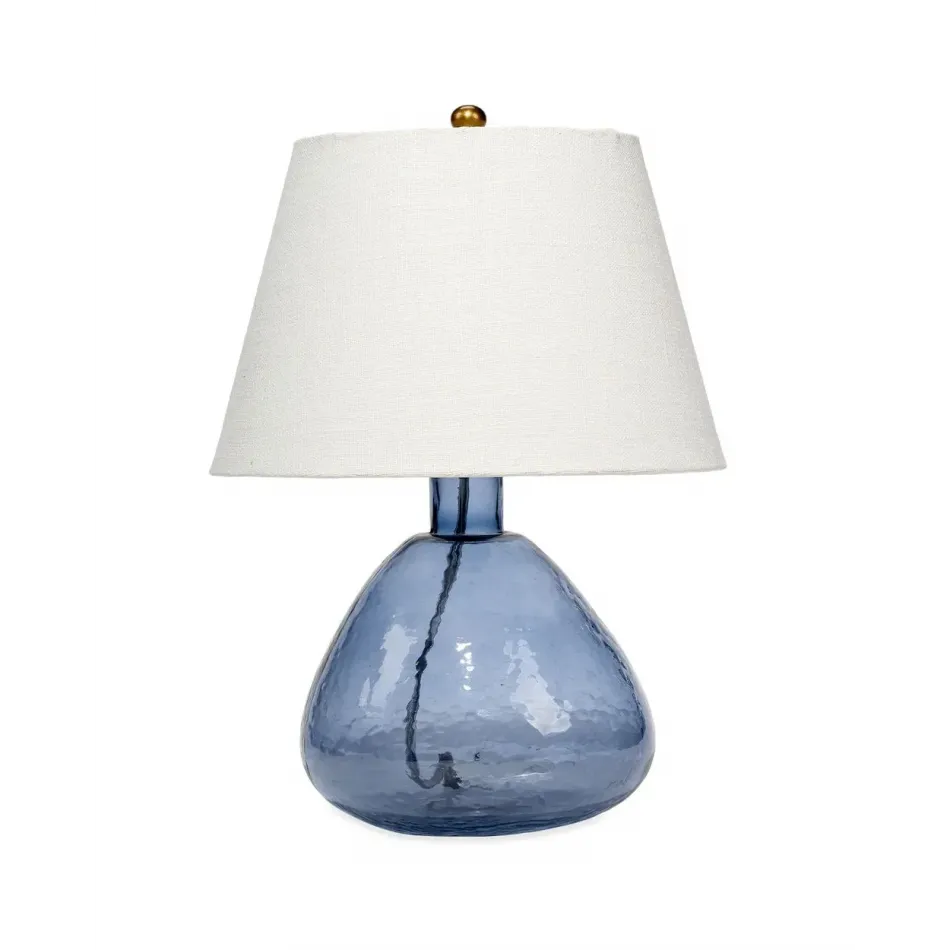 Demi Blown Glass Table Lamp Blue