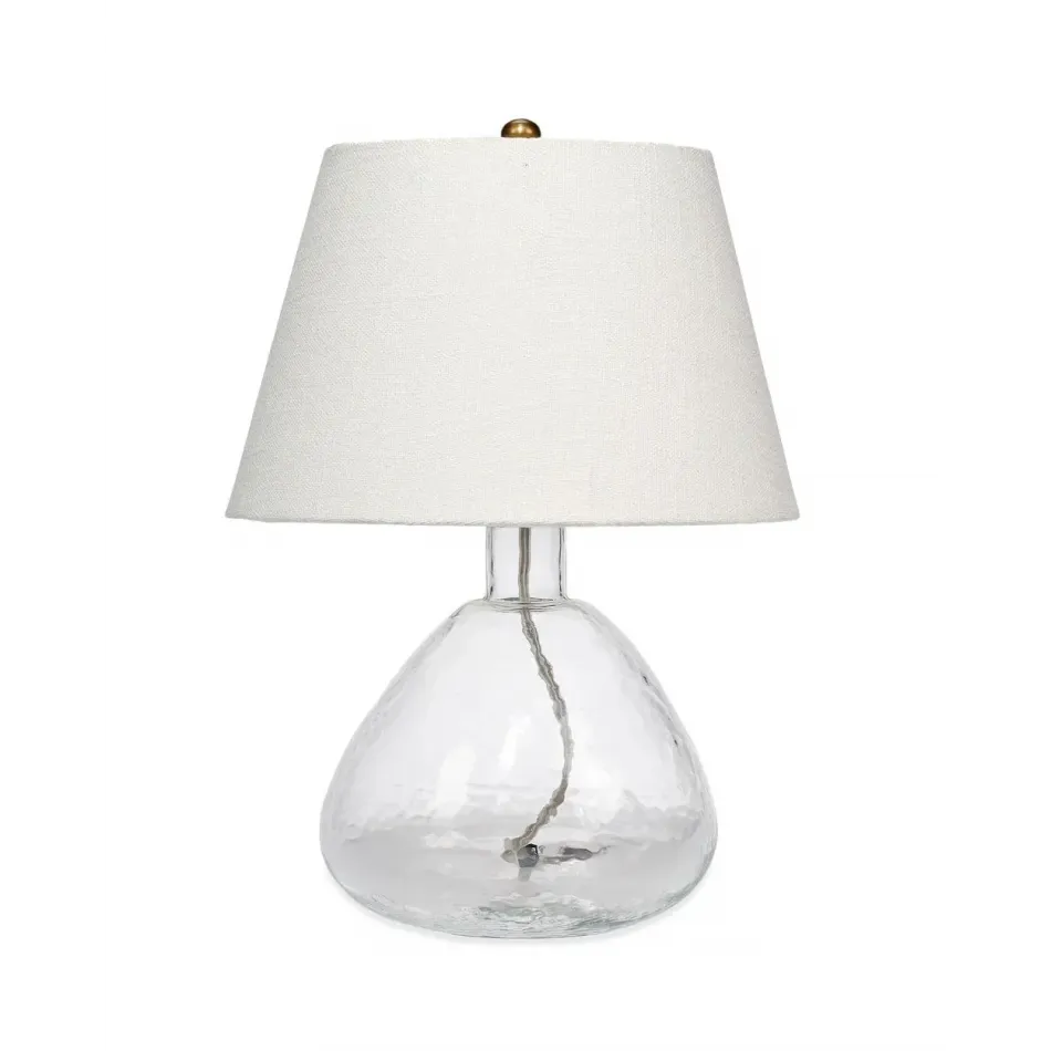 Demi Blown Glass Table Lamp Clear