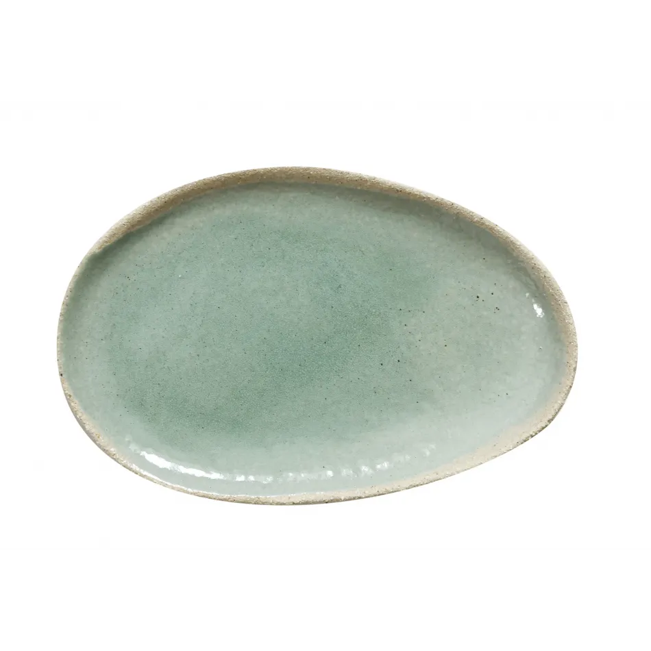 Wabi Vert Mini Oval Dish