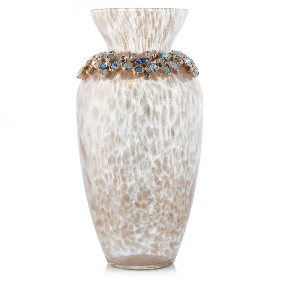 Norah Oceana Bejeweled Vase