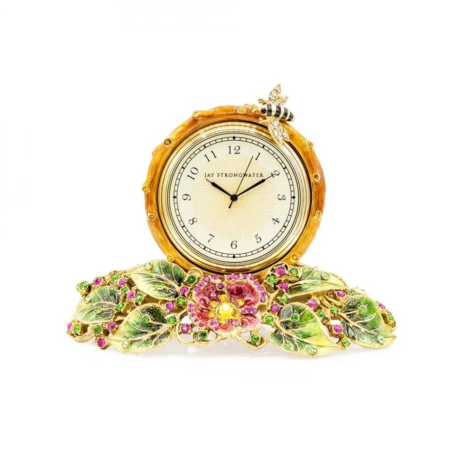 Mayfair Leaf And Bee Clock
