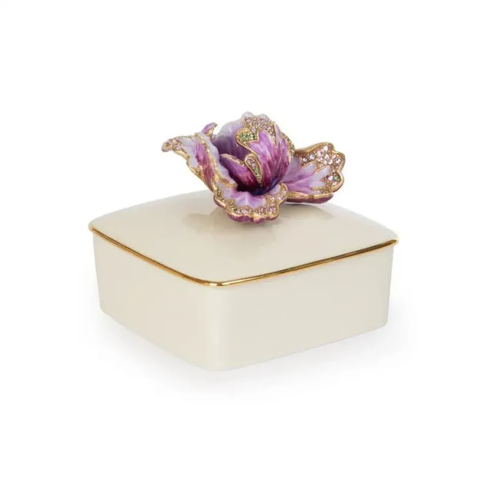 Bailey Tulip Porcelain Box