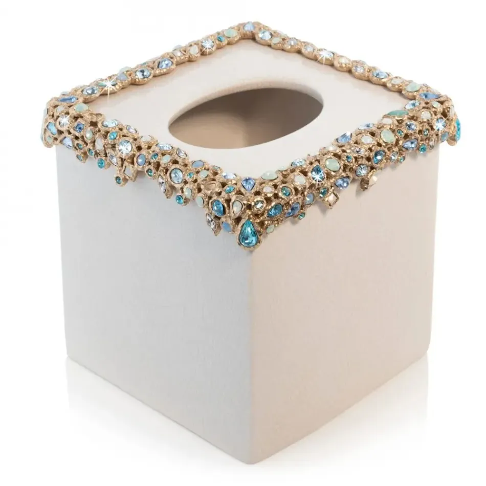Emerson Oceana Bejeweled Tissue Box