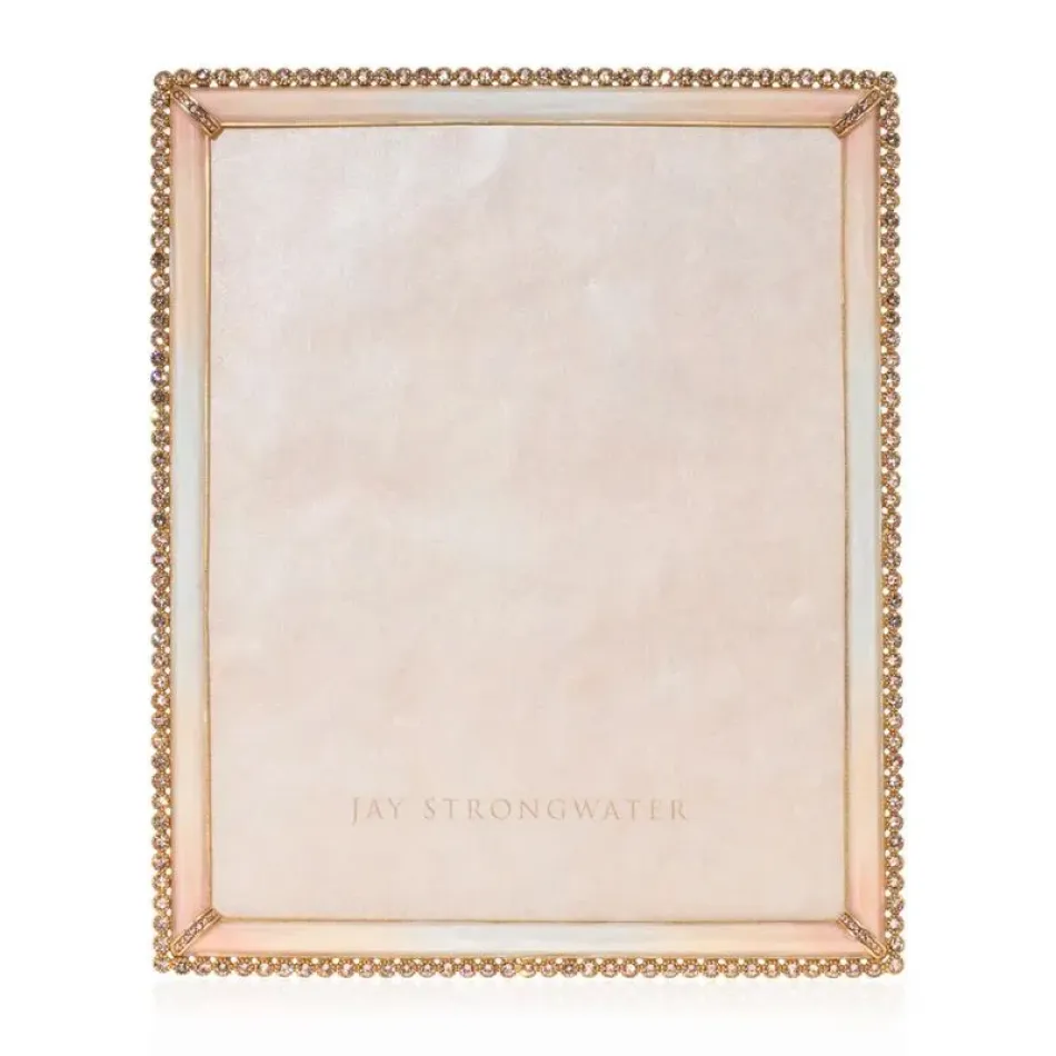 Laetitia Stone Edge 8" x 10" Picture Frame Cream/Pink (Special Order)