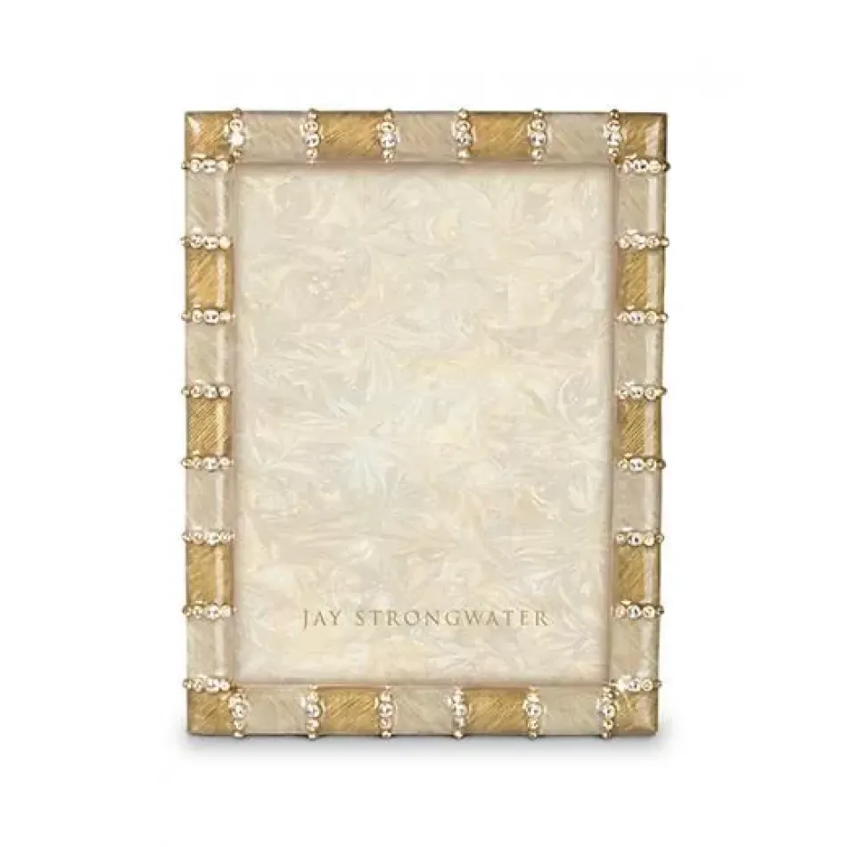 Pierce Striped 5" x 7" Picture Frame Natural