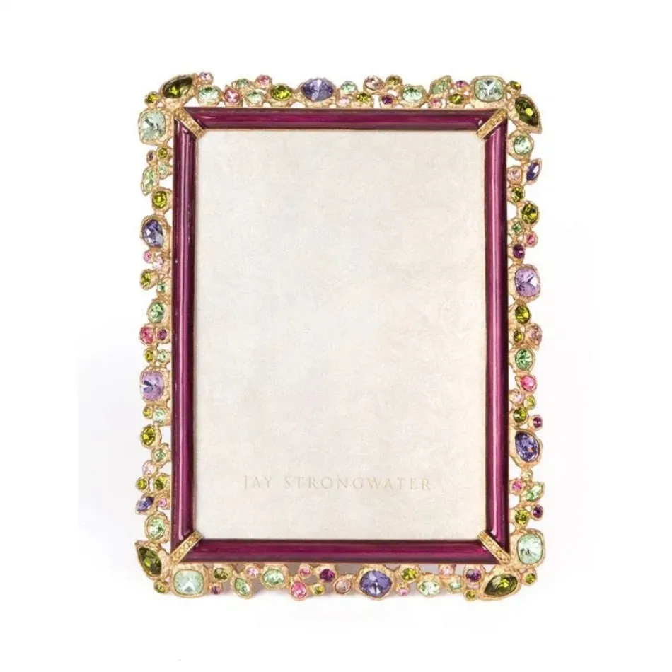 Leslie Bouquet Bejeweled Frame 5" x 7"