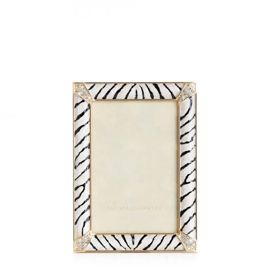 Lavinia Zebra Frame 4” x 6”
