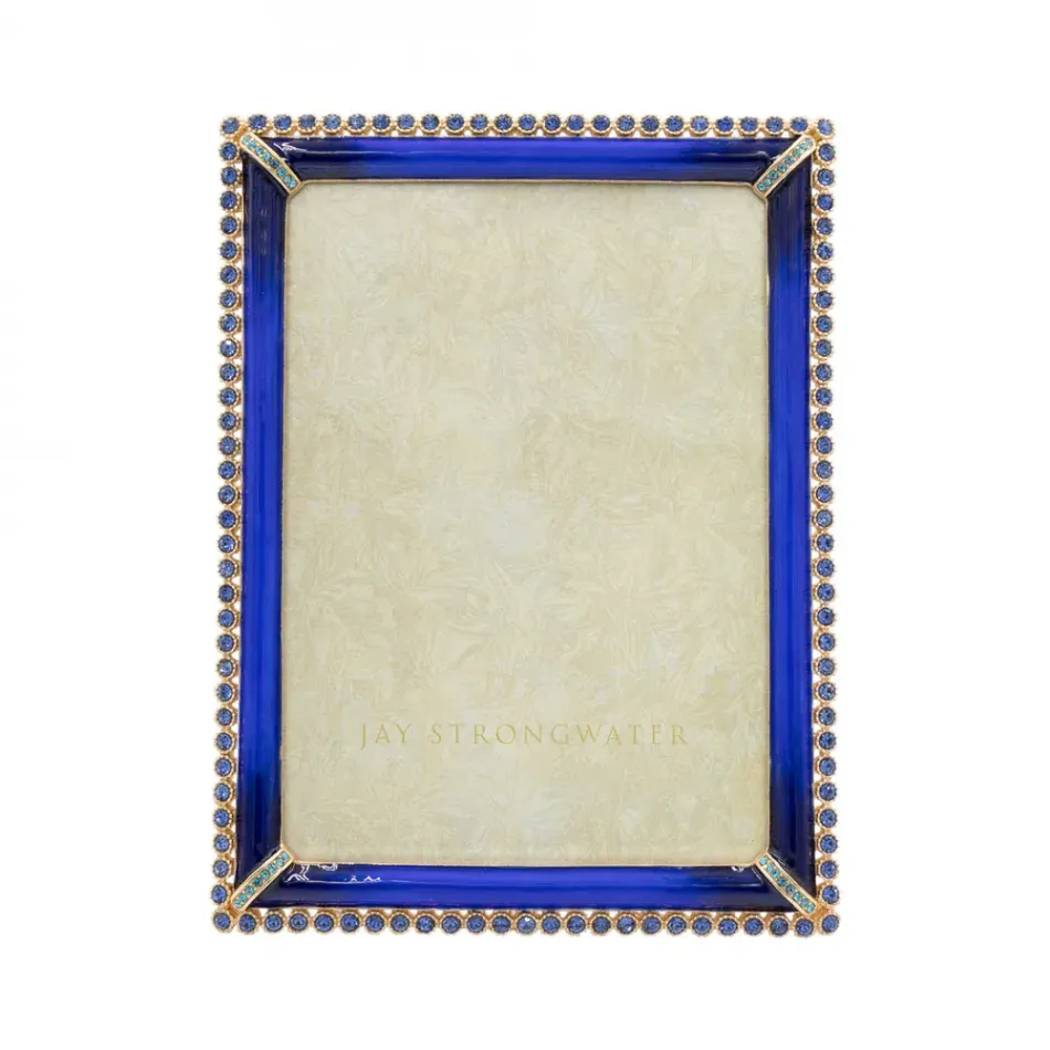 Lucas Stone Edge Lapis Frame 5" x 7"
