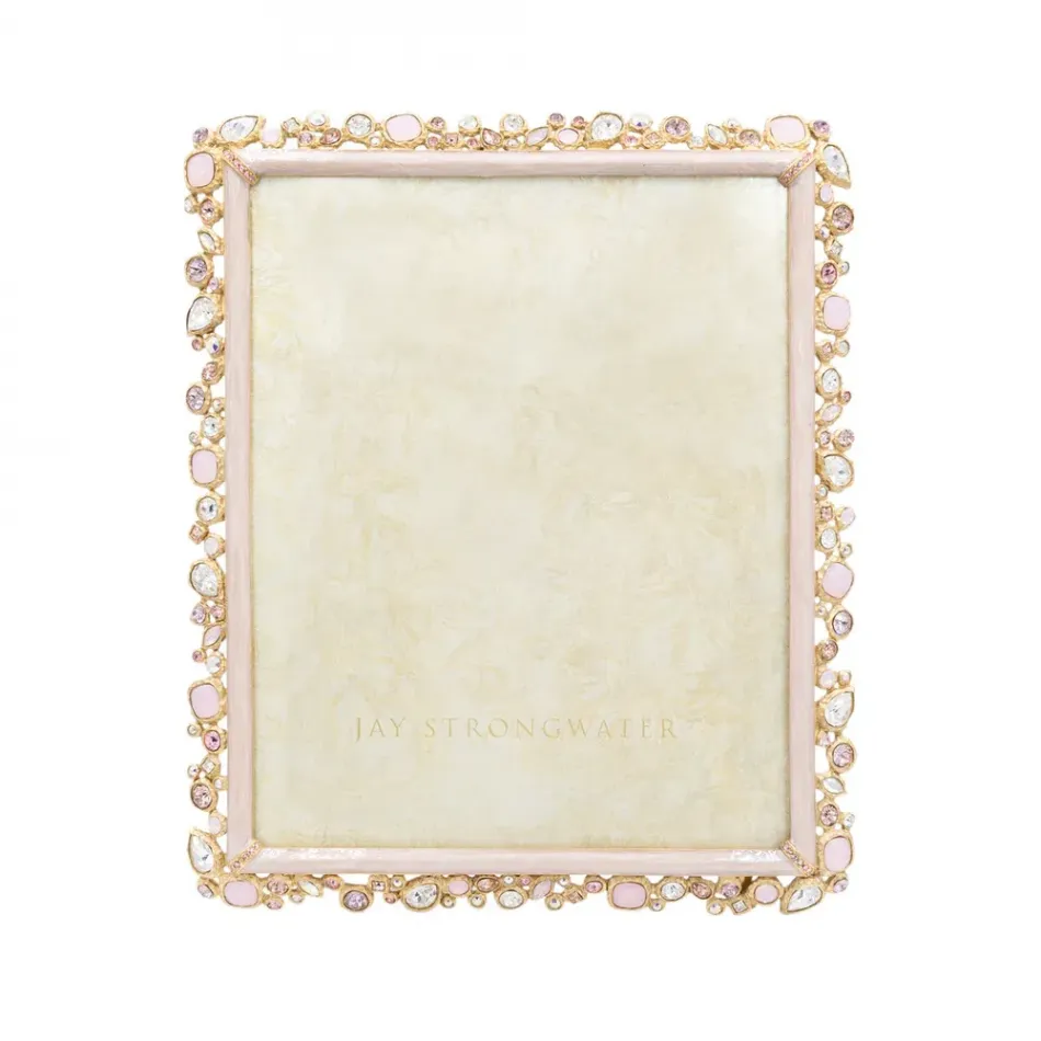 Theo Bejeweled Baby Pink Frame 8" x 10"