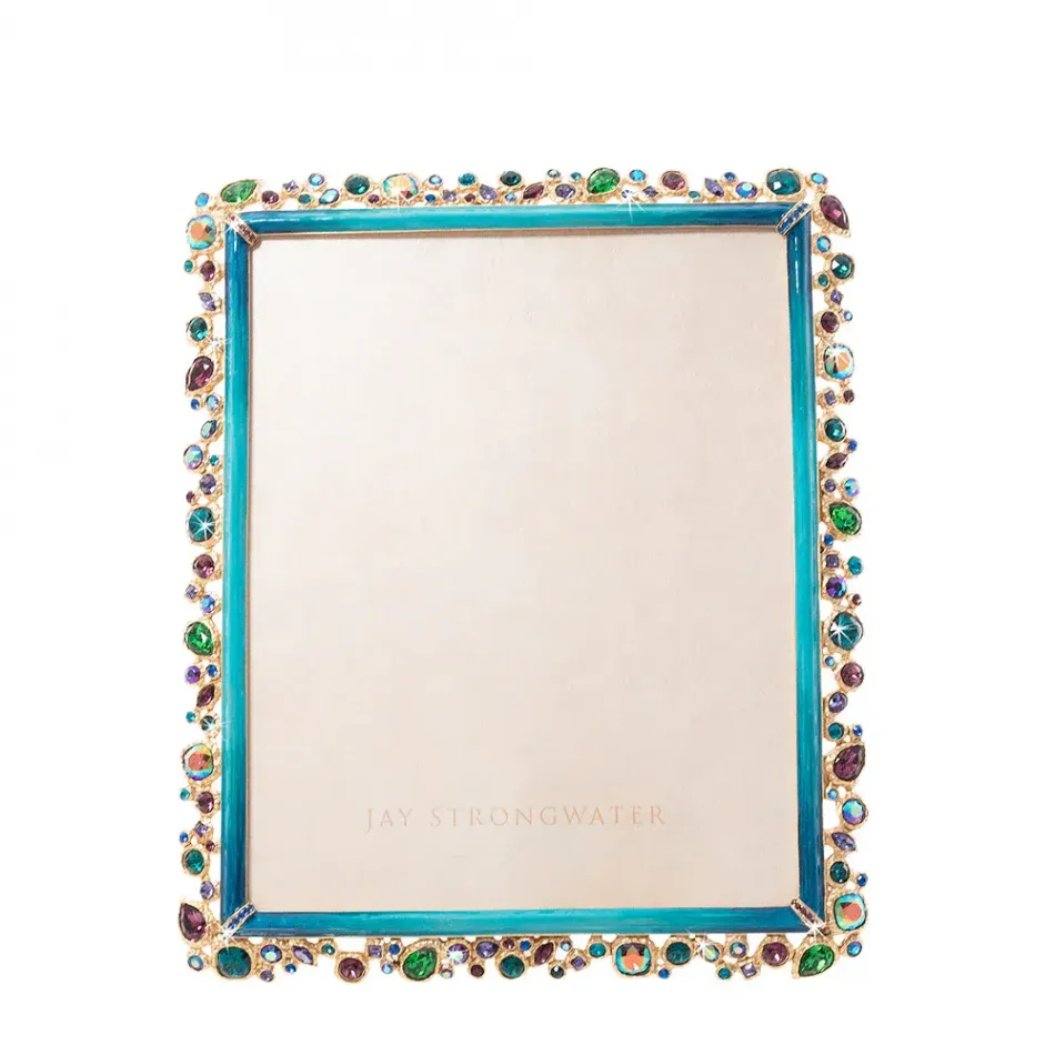 Theo Bejeweled Peacock Frame 8" x 10"