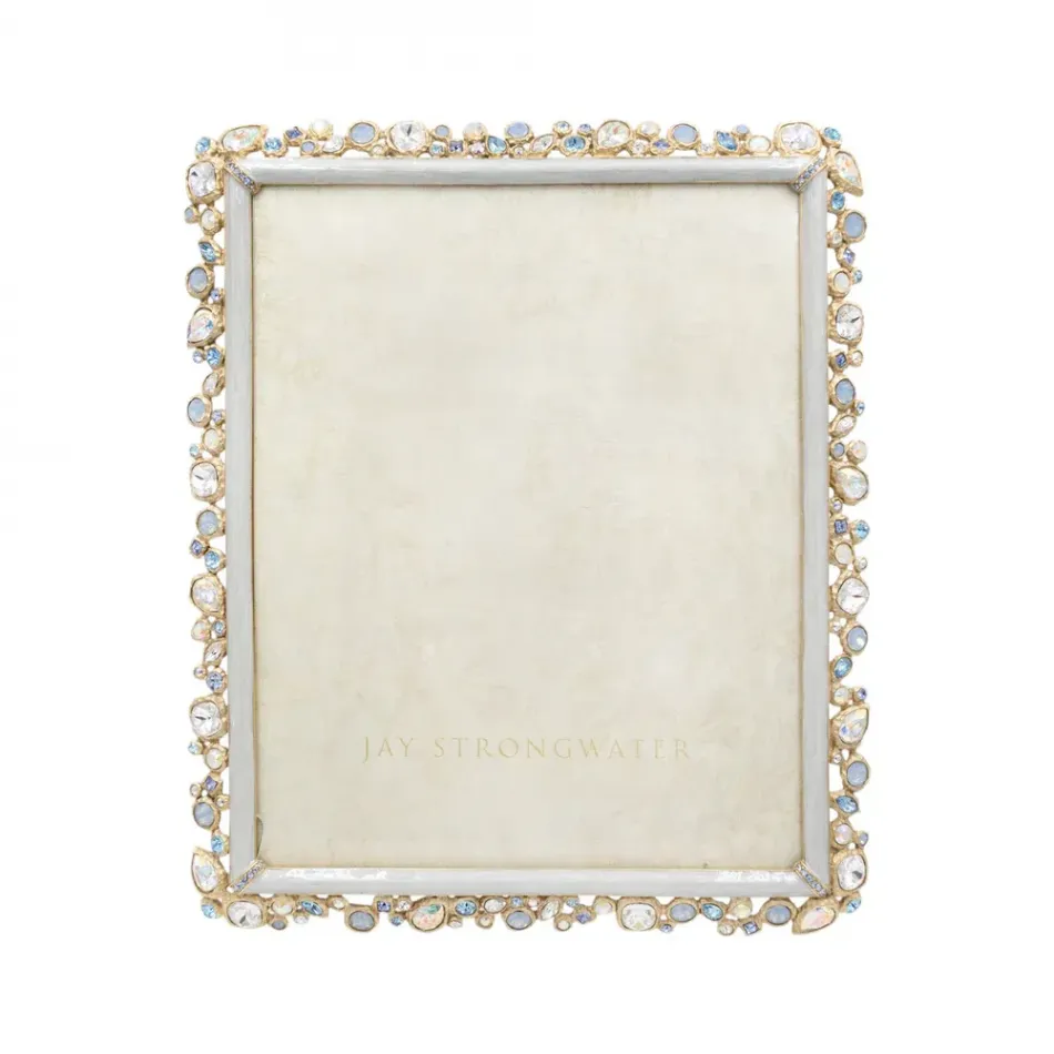 Theo Bejeweled Baby Blue Frame 8" x 10"