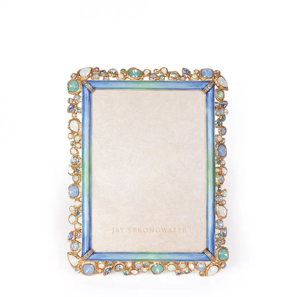 Leslie Bejeweled Oceana Frame 5" x 7"