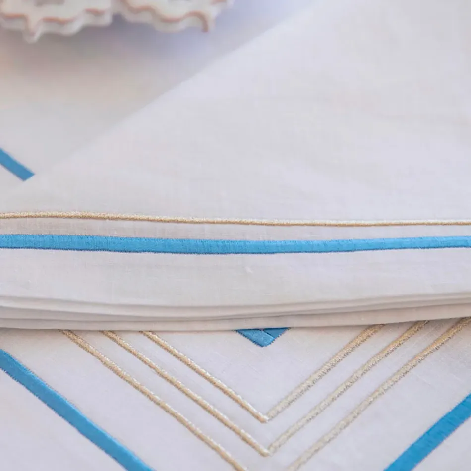5 Bourdon Embroidered Table Linens
