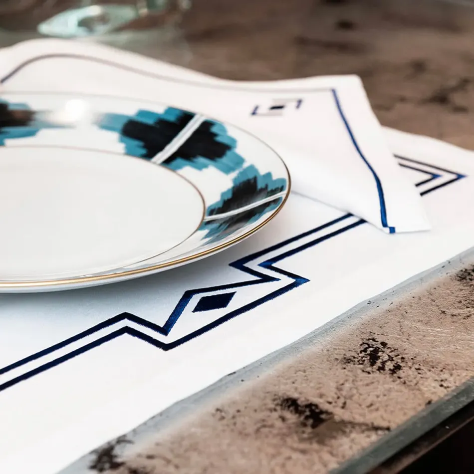 Navajo Embroidered Table Linens