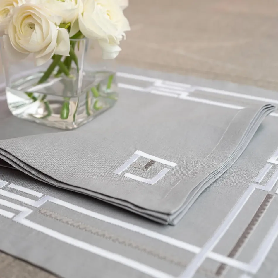 Tibet Embroidered Table Linens