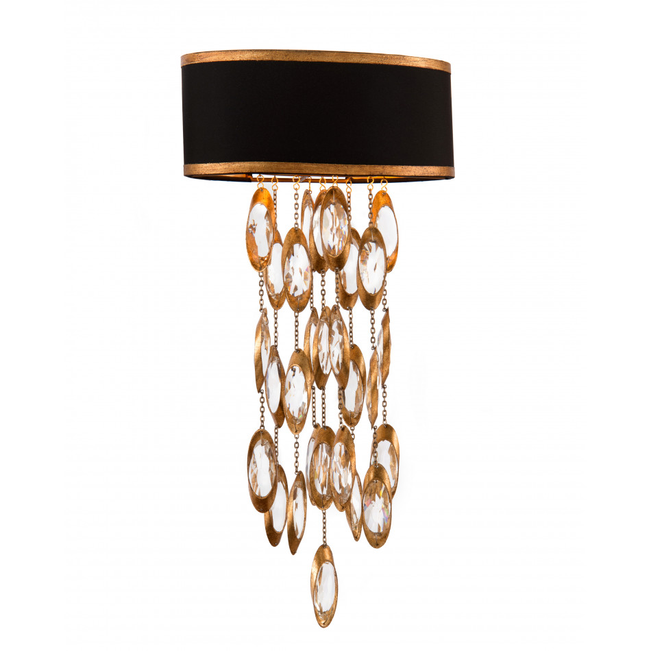 Black Tie Two-Light Sconce