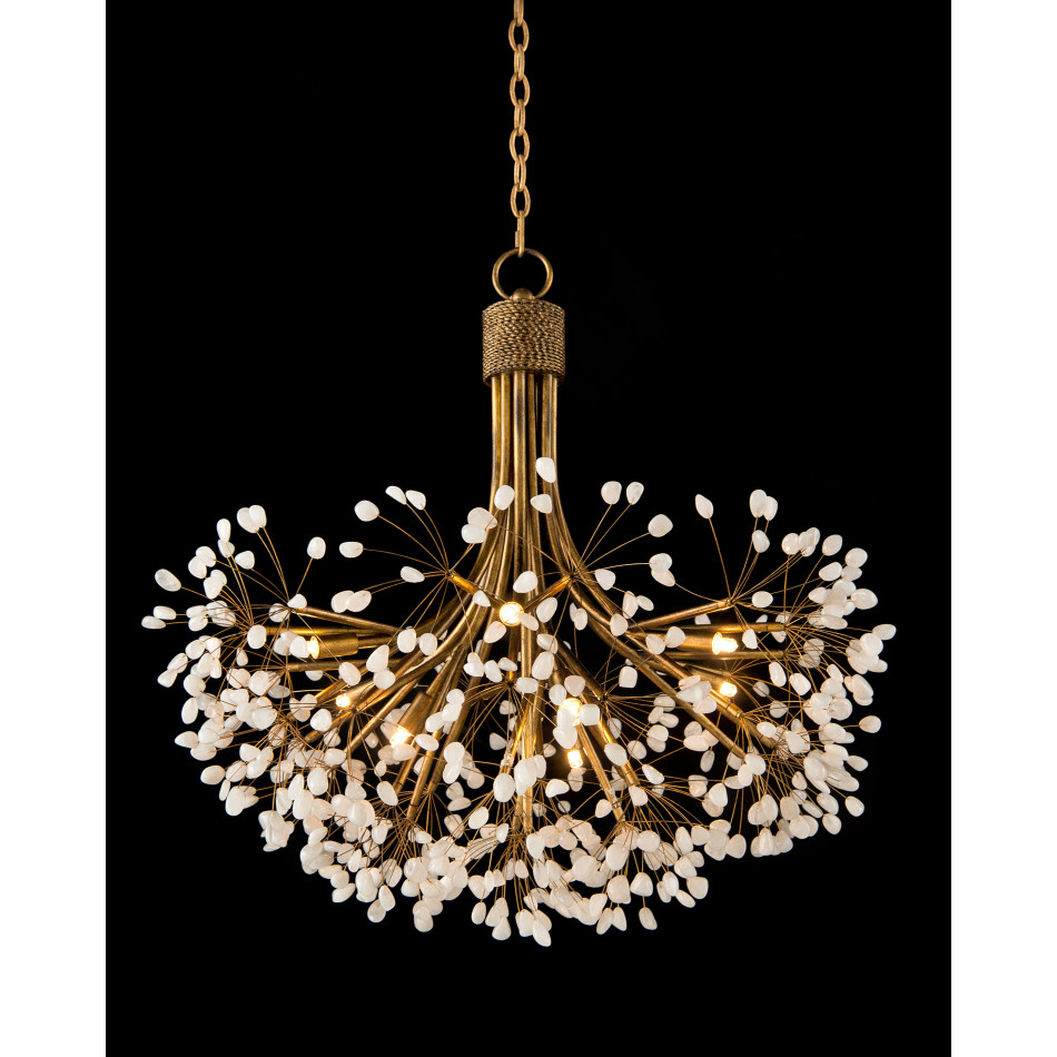 Quartz Nine-Light Chandelier