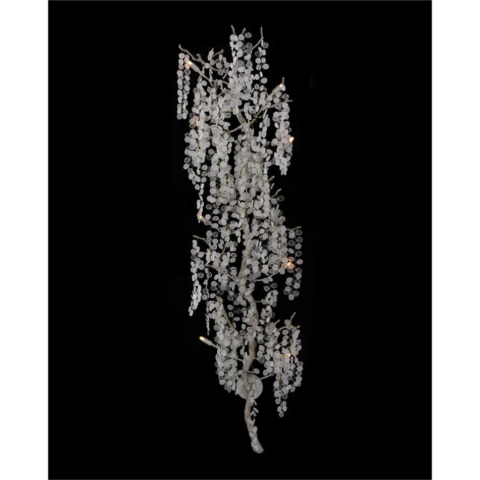 Shiro-Noda Illuminated Eight-Light Wall Sculpture