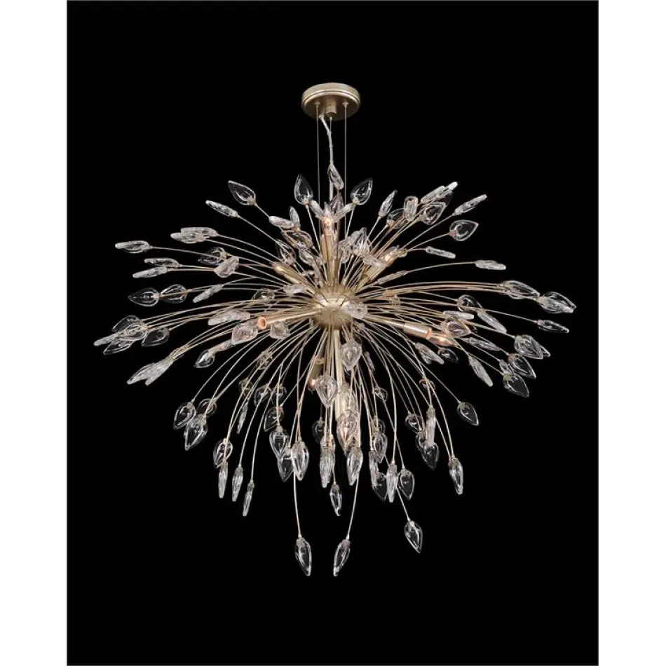 Reveille: Crystal Constellation Seven-Light Pendant Chandelier