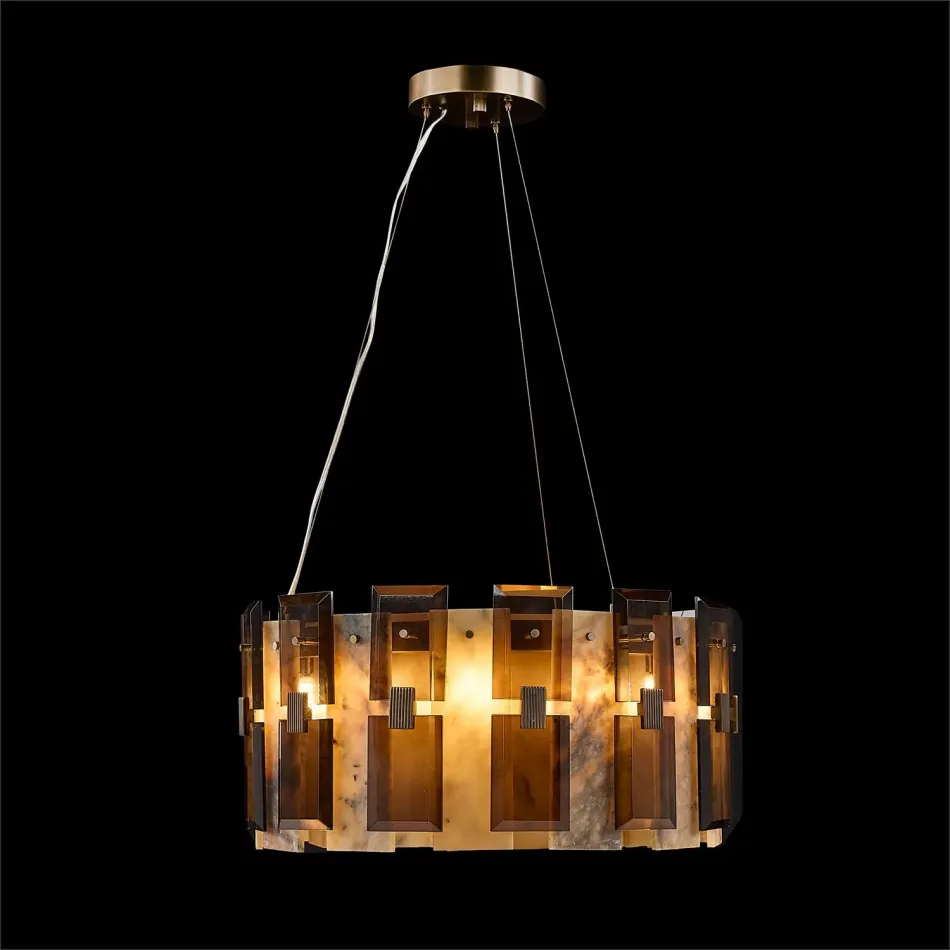 Tamboril Thirteen-Light Chandelier