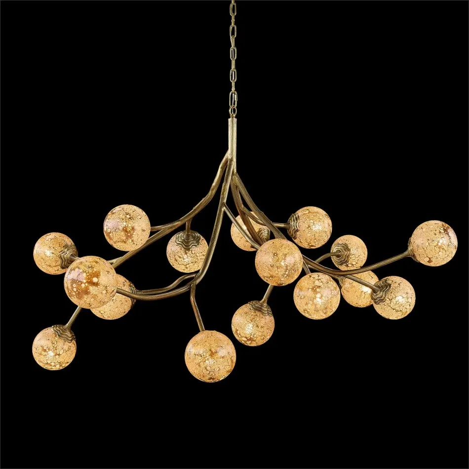 Melia Sixteen-Light Horizontal Chandelier
