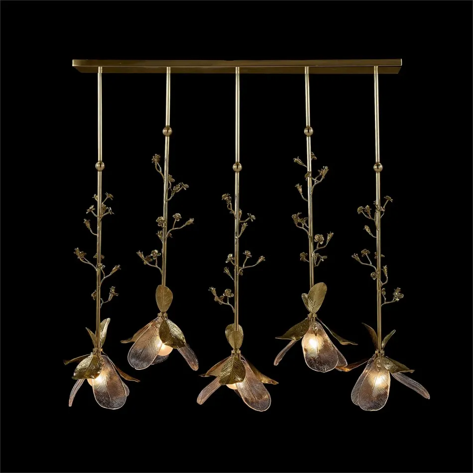 Dryad Five-Light Horizontal Chandelier