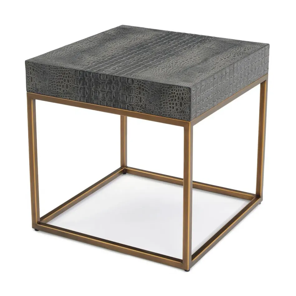 Greystoke End Table 22.5"H x 22"W x 22"D